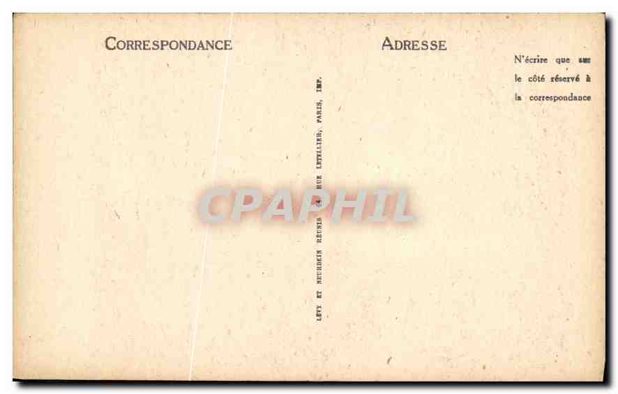 CPA Tournes Etienne La Houppe Musee de Bordeaux  — Verso