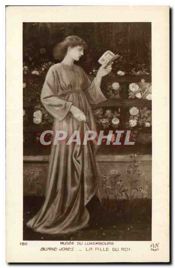 CPA Musee du Luxembourg Burne Jones La Fille du Roi 