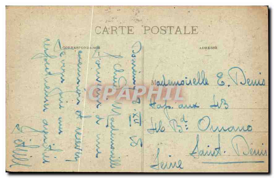 CPA Collection de la Basilique du Bois Chenu Jeanne d'Arc  — Rückseite
