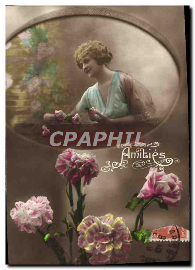 CPA Amities Femme