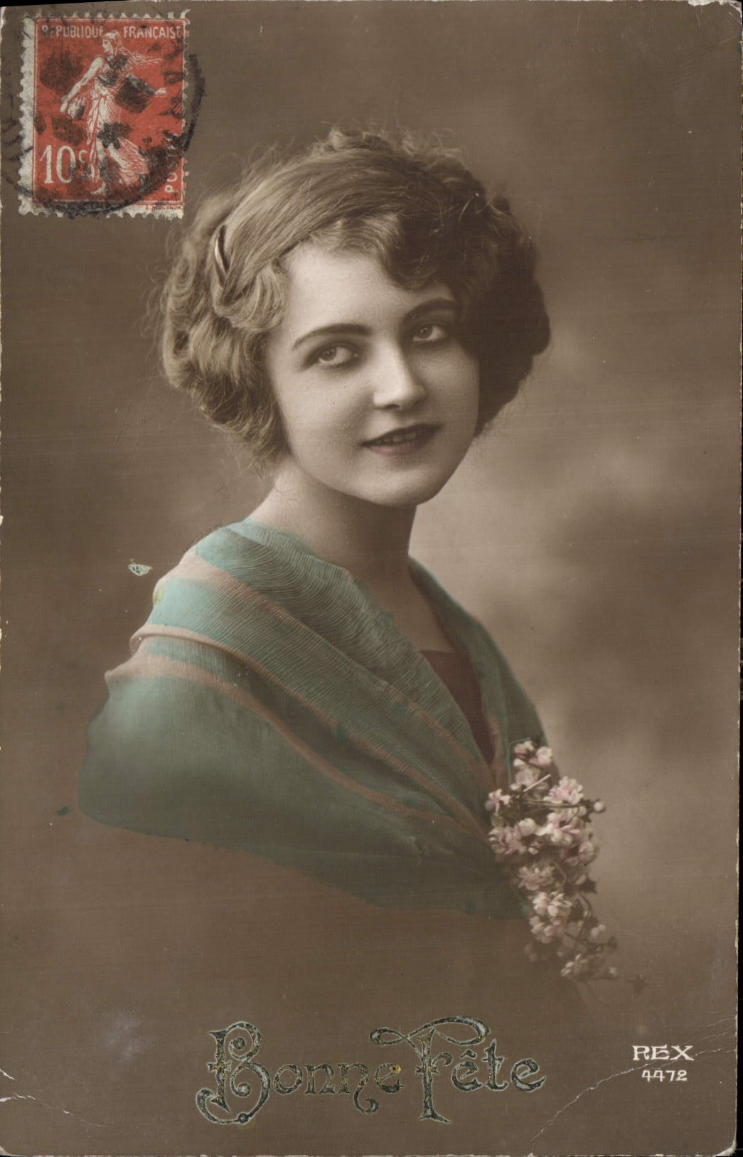 CPA Bonne fete Femme