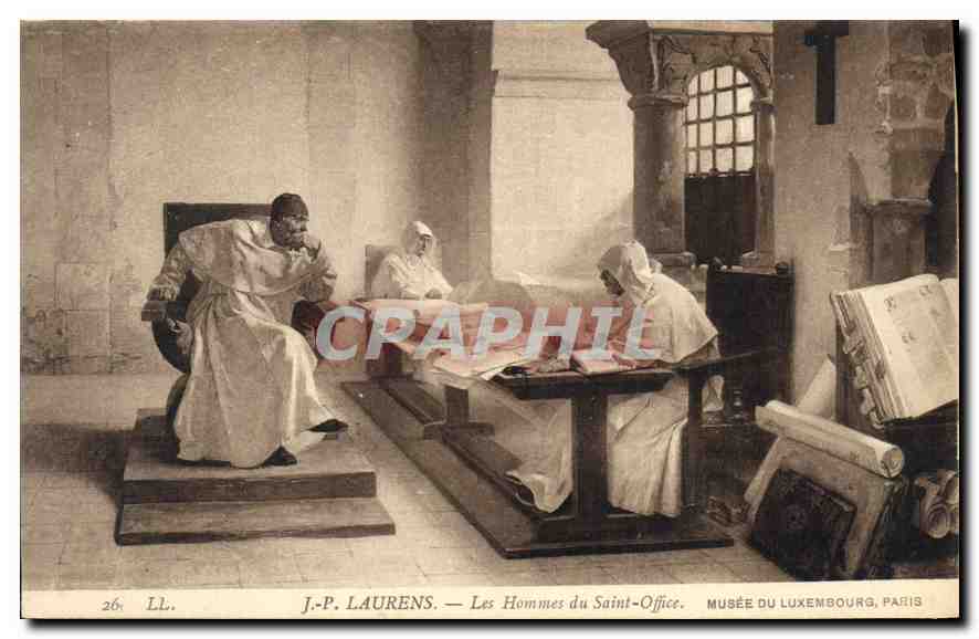 Les Hommes du Saint-Office — J.-P. Laurens — Musée du Luxembourg, Paris