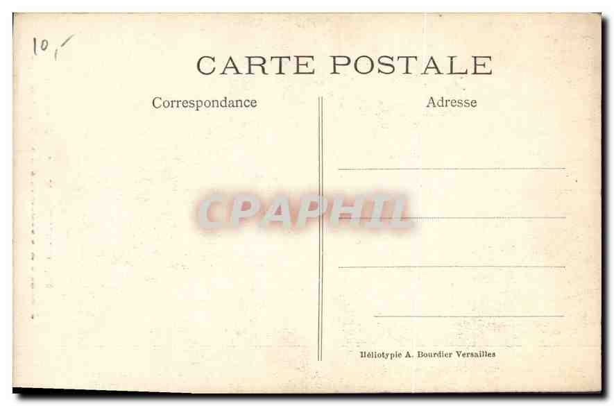Jeanne d'Arc écoutant ses voix — Musée de Chantilly — n°45 — Rückseite
