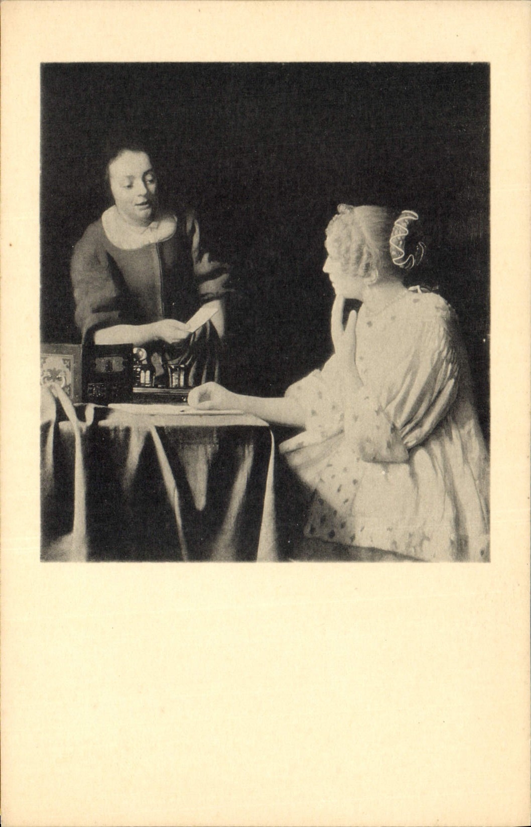 CPA Mistress and Maid Servant by Jan Vermeer 1632 1675 The Frick Collection New York 