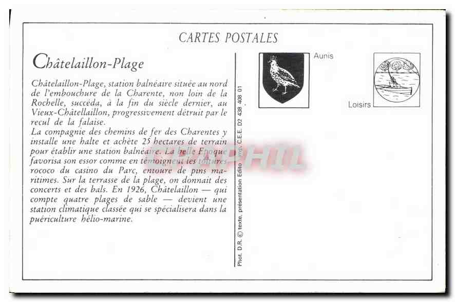 REPRO Chatelaillon La Plage  — Back