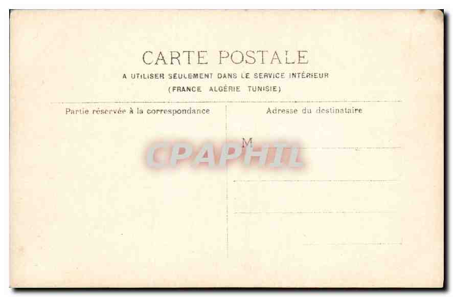 CPA La Vierge au coussin vert Solario  — Rückseite
