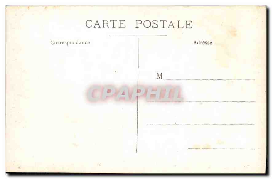 CPA La descente de croix E Le sueur — Rückseite