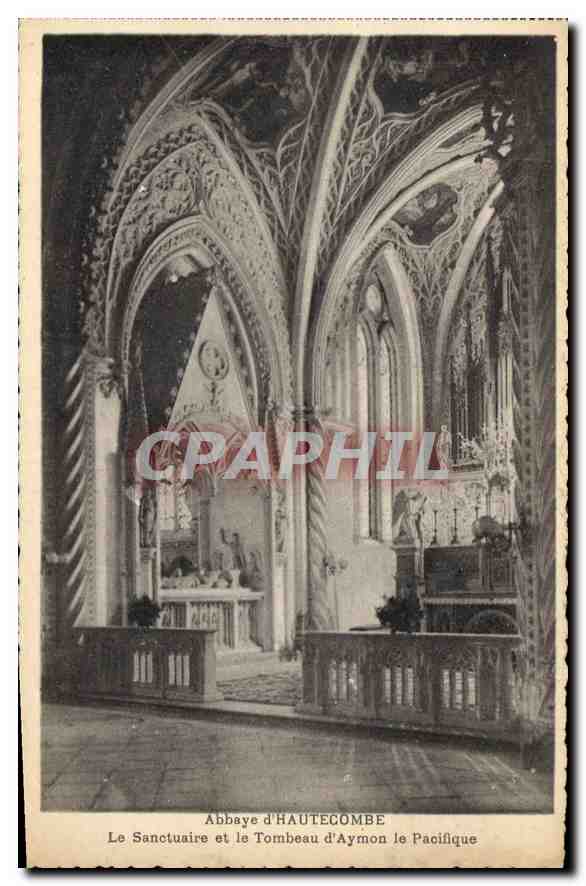 CPA Abbaye d'Hautecombe le Sanctuaire et le Tombeau d'Aymon le Pacifique 
