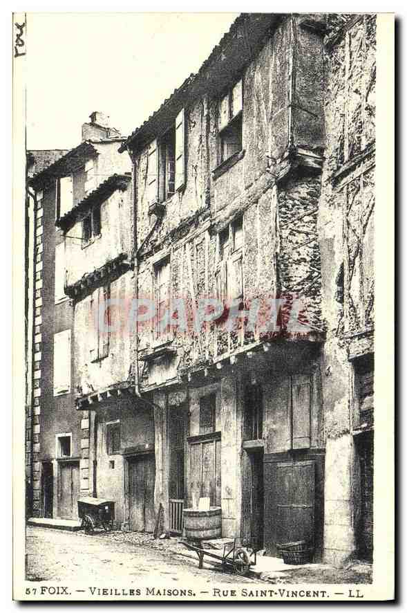 REPRO Foix Vieilles Maisons Rue Saint Vincent 