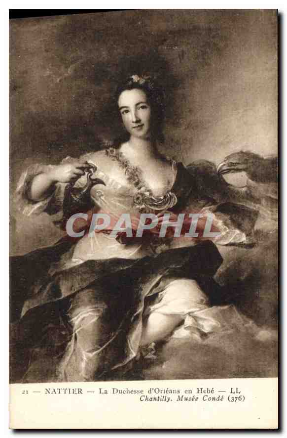 CPA Nattier La Duchesse d'Orleans en Hebe Chantilly Musee Conde 