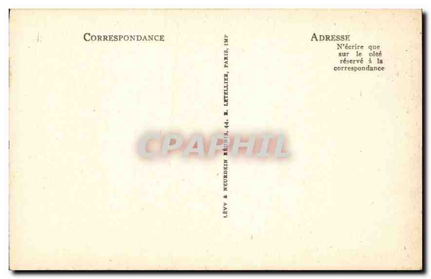 CPA Nattier La Duchesse d'Orleans en Hebe Chantilly Musee Conde  — Verso