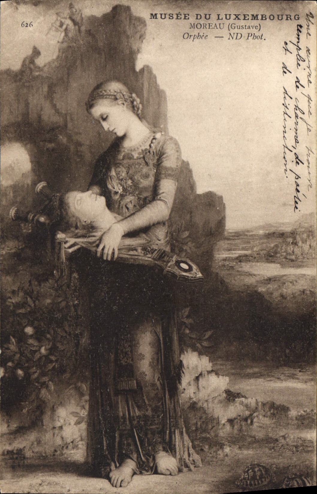 Orphée — Gustave Moreau — Musée du Luxembourg — ND Phot.