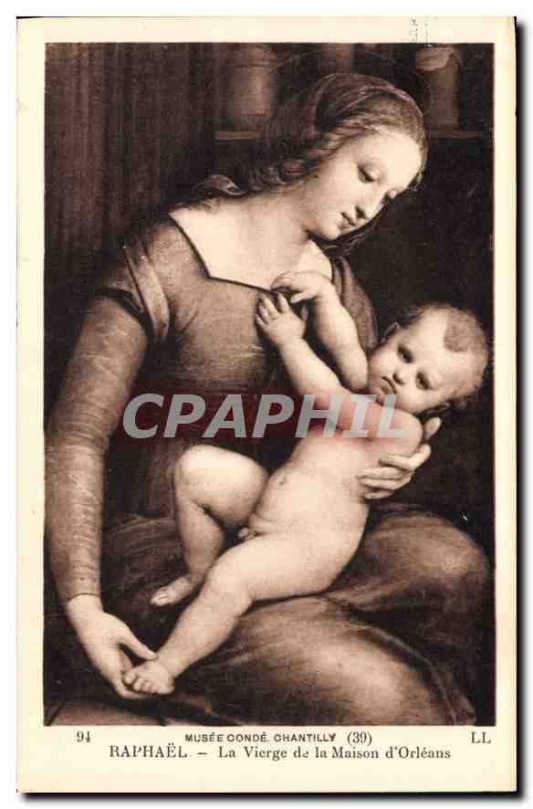 La Vierge de la Maison d'Orléans — Raphaël — Musée Condé, Chantilly