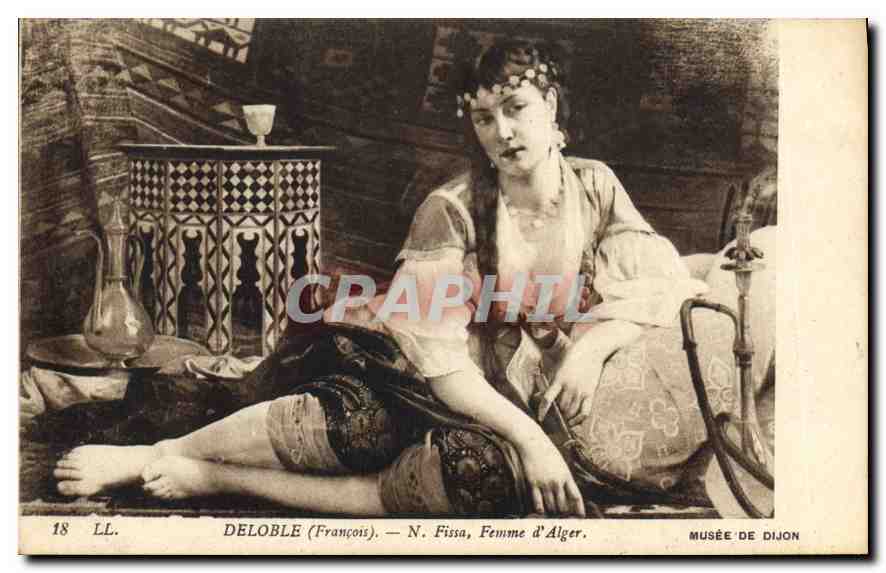 CPA Deloble Francois N Fissa Femme d'Alger 