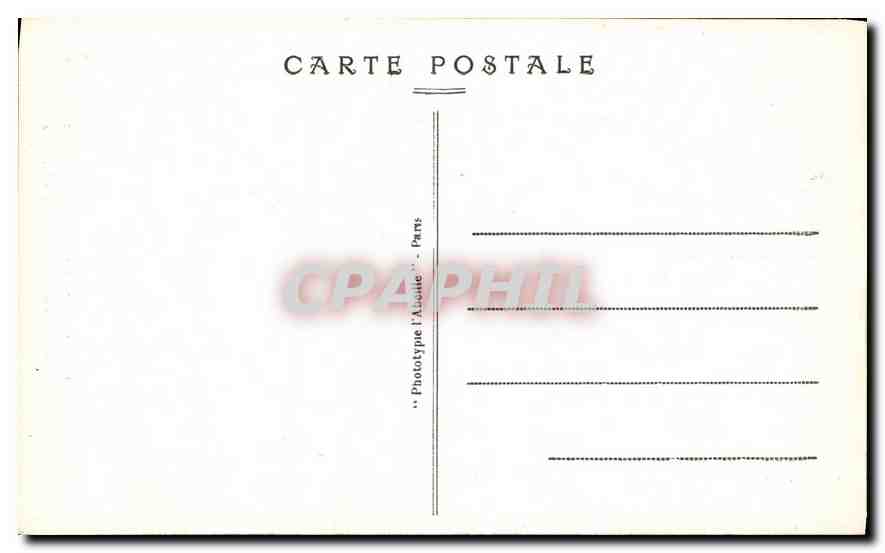 CPA Abbaye de St Denis Tombeau du Roi Dagobert Ier  — Verso