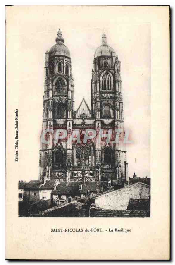 Saint-Nicolas-du-Port — La Basilique — Edición Tible, Bany, Saint-Nicolas - Anverso
