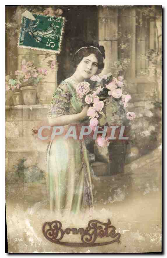 CPA Bonne fete Femme