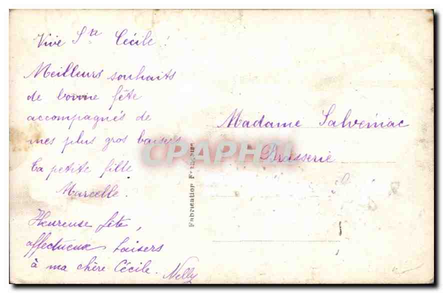Frau mit Kirschzweigen — Verlag EK°, Seriennummer 197 — Rückseite