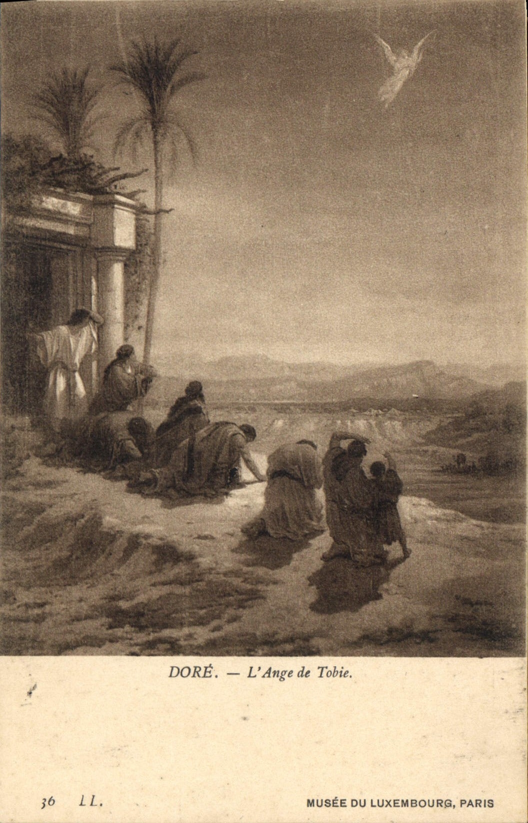 L'Ange de Tobie — DORÉ — Musée du Luxembourg, Paris — n°36 LL