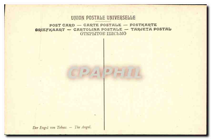 L'Ange de Tobie — DORÉ — Musée du Luxembourg, Paris — n°36 LL — Verso