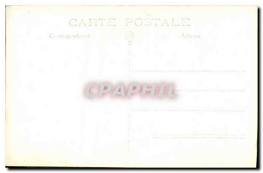 CPA Vierge — Verso