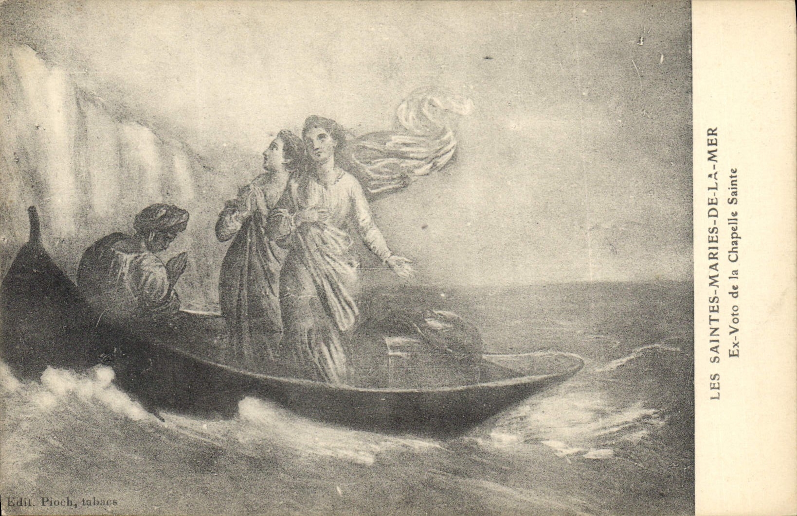 CPA Les Saintes Maries de la Mer Ex Voto de la Chapelle Sainte 