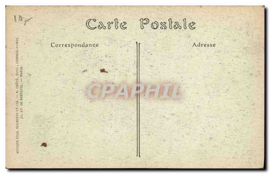 CPA Chapu Jeanne d'Arc  — Rückseite