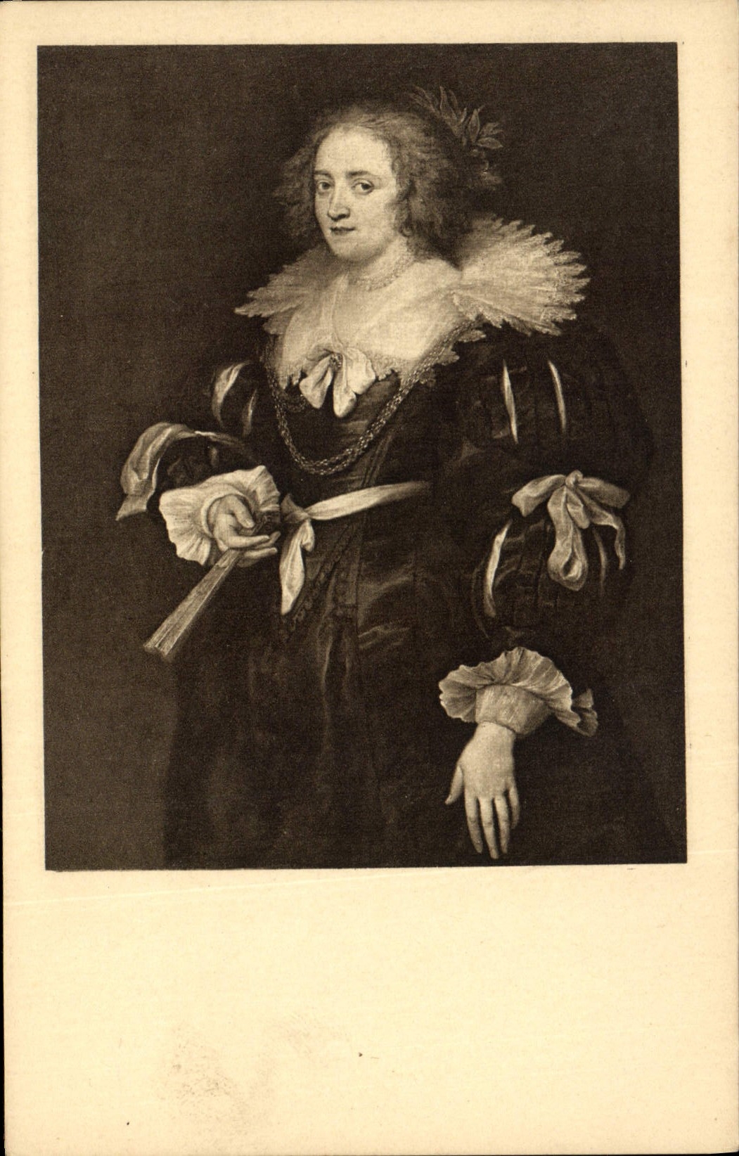 CPA A Van Dyck Amalia Countess Solms 