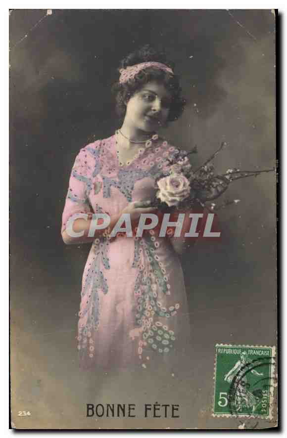 CPA Bonne fete Femme