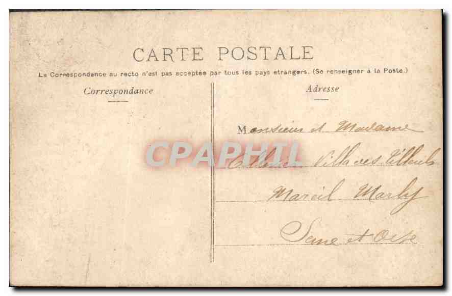 CPA Souhaits Affectueux Femmes — Rückseite