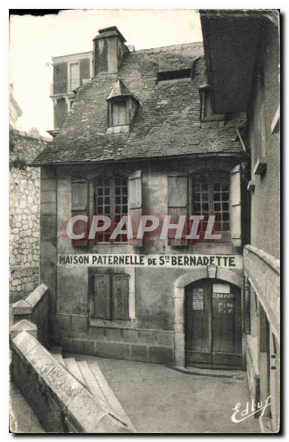 CPA Lourdes Maison Paternelle de Sainte Bernadette Soubirous 