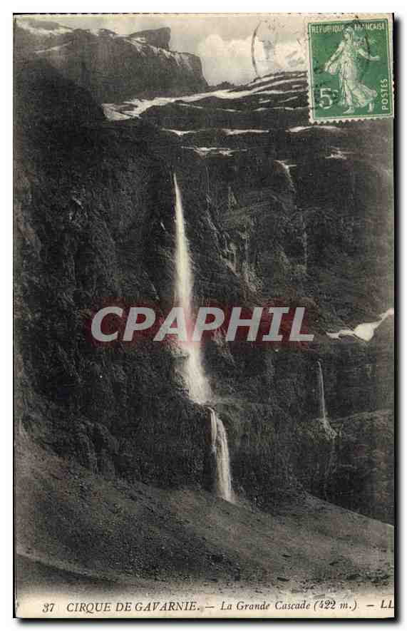 CPA Cirque de Gavarnie La Grande Cascade 