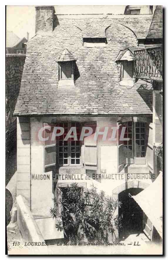 CPA Lourdes La Maison de Bernadette Soubirous 