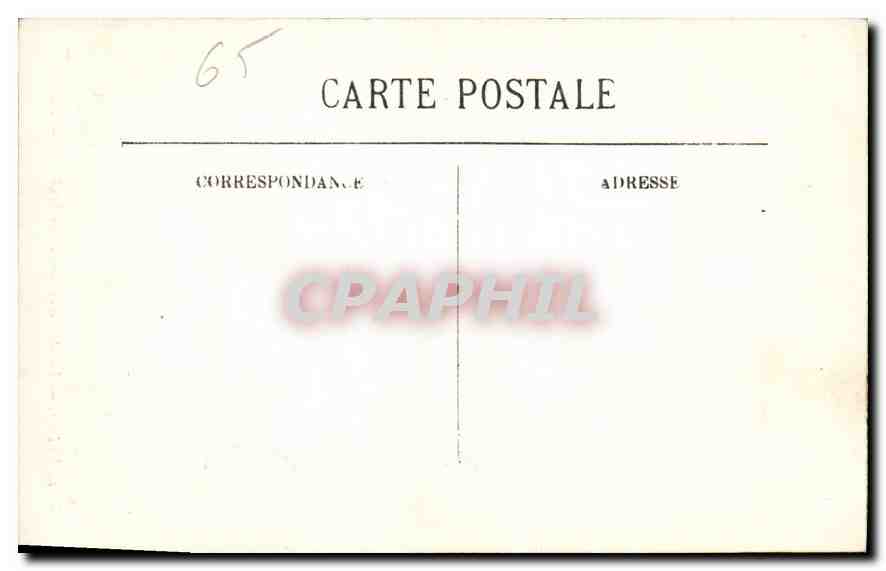 CPA Lourdes La Maison de Bernadette Soubirous  — Rückseite