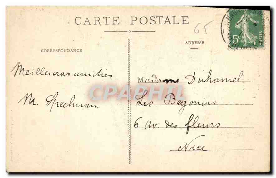 Cascade du Garet-à-Gripp - Umgebung von Bagnères-de-Bigorre — Verlag: Origine Sajons — Rückseite