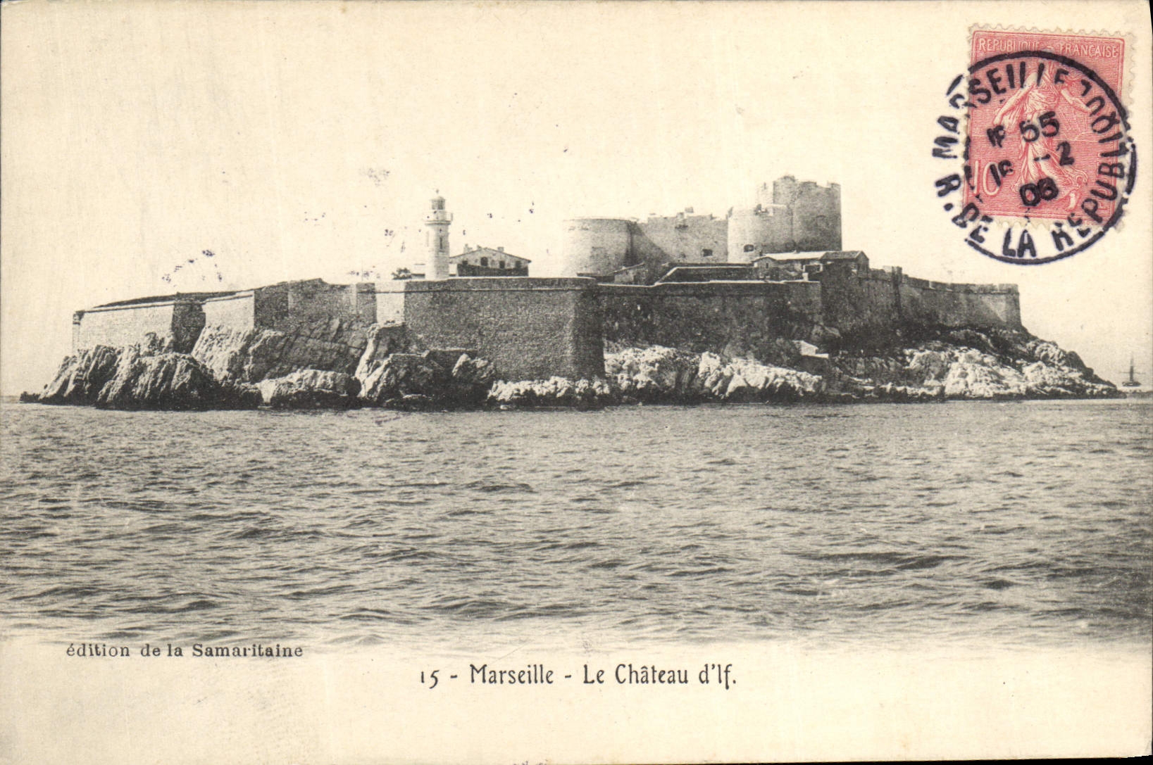 CPA Marseille Le Chateau d'If 