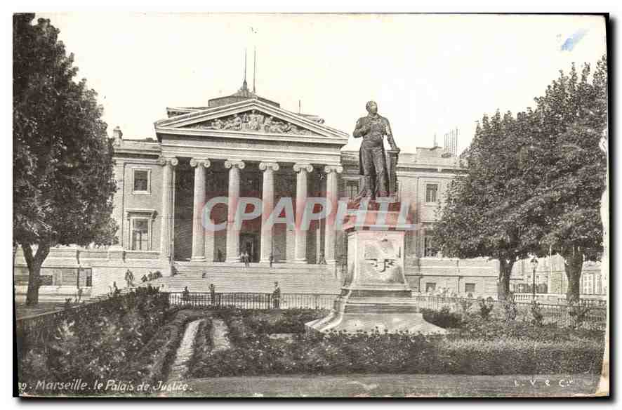 CPA Marseille la Palais de Justice 
