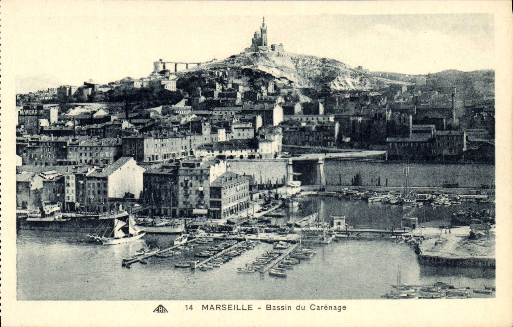 CPA Marseille Bassin du Carenage 