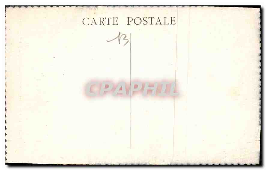 CPA Marseille Ascenseurs de N D de la Garde  — Rückseite