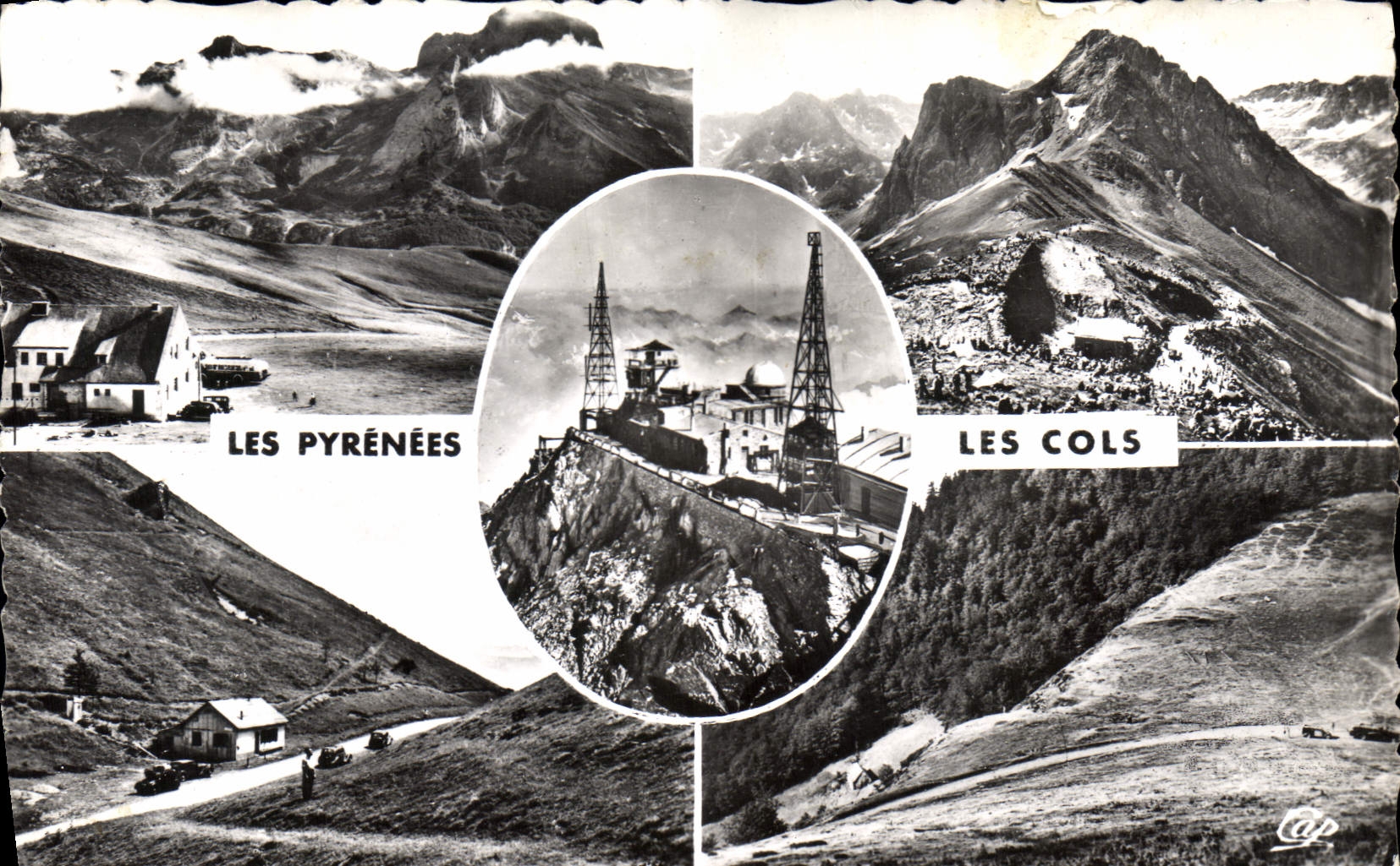 Les Pyrénées — Les cols — Éditeur C.A.P. Letellier, n°102