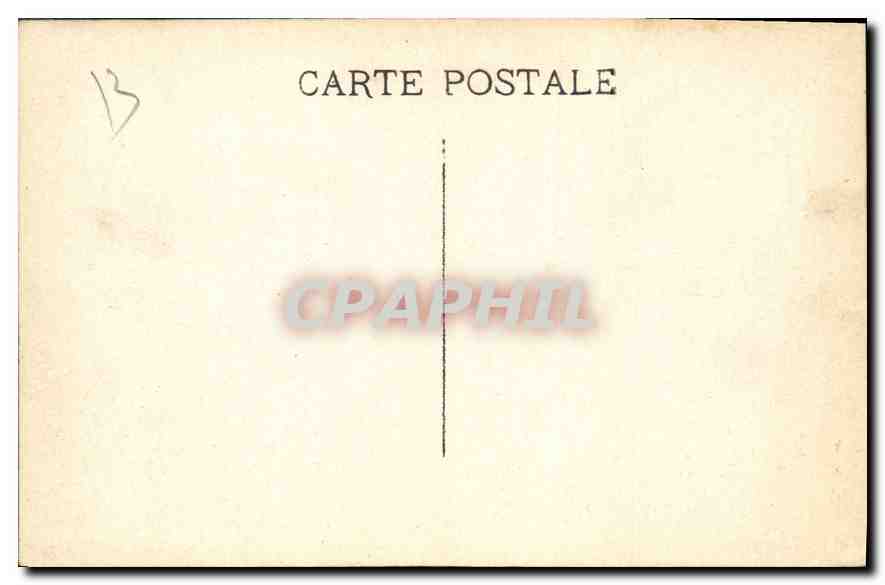 CPA Marseille Le Pont Transbordeur  — Rückseite