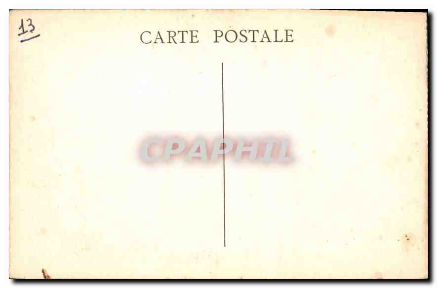 CPA Marseille Fort St jean et la Cathedrale  — Rückseite