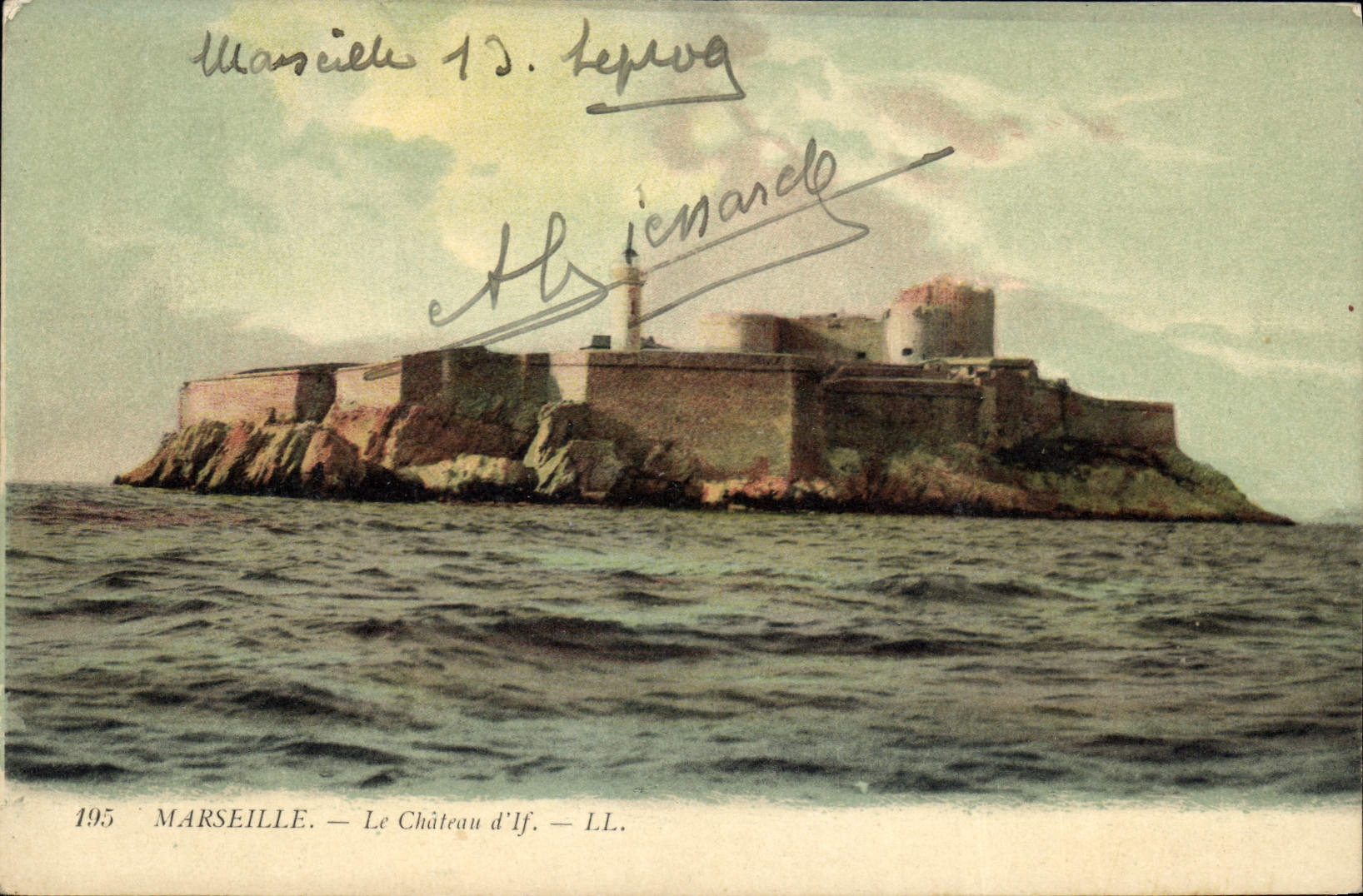 CPA Marseille Le Chateau D'If 