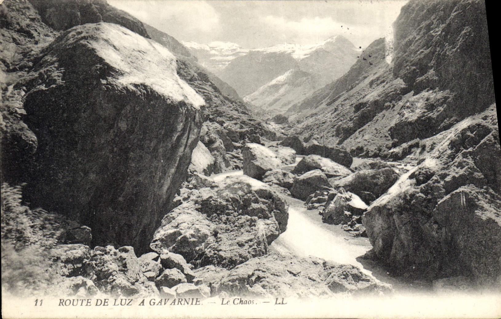 Le Chaos — Route de Luz à Gavarnie — LL