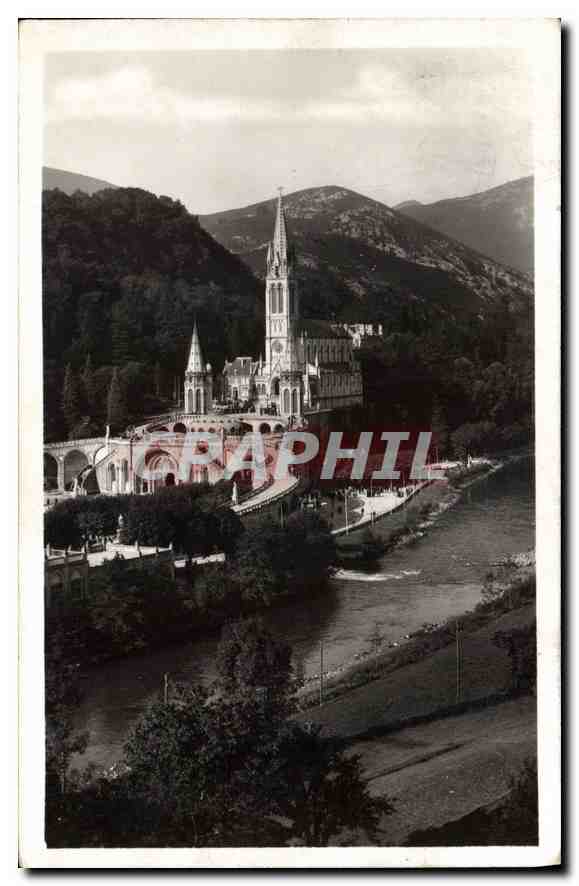 CPA Lourdes La Basilique 