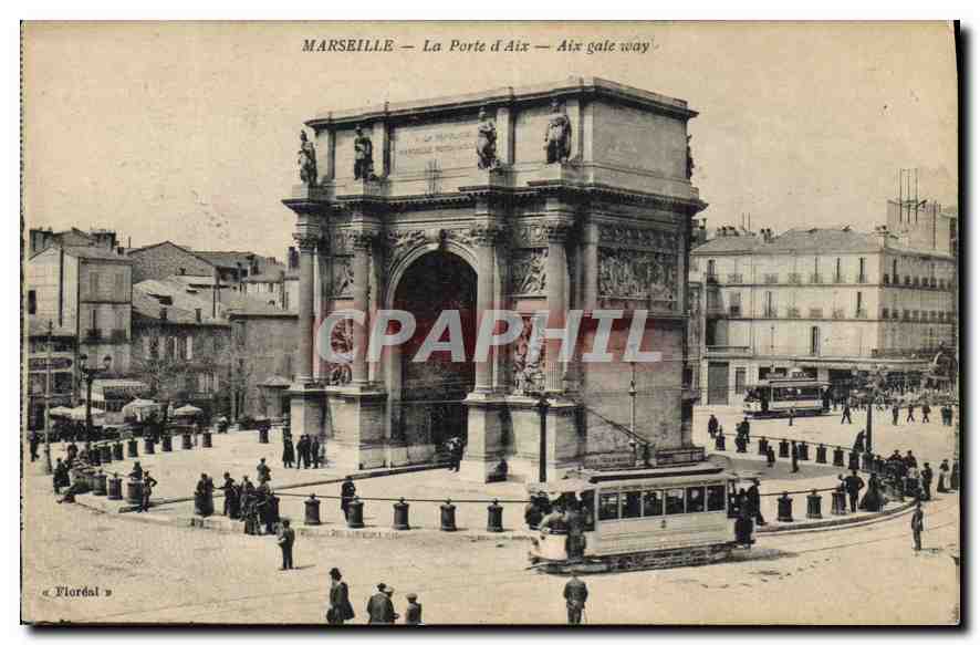 CPA Marseille La Porte d'Aix 