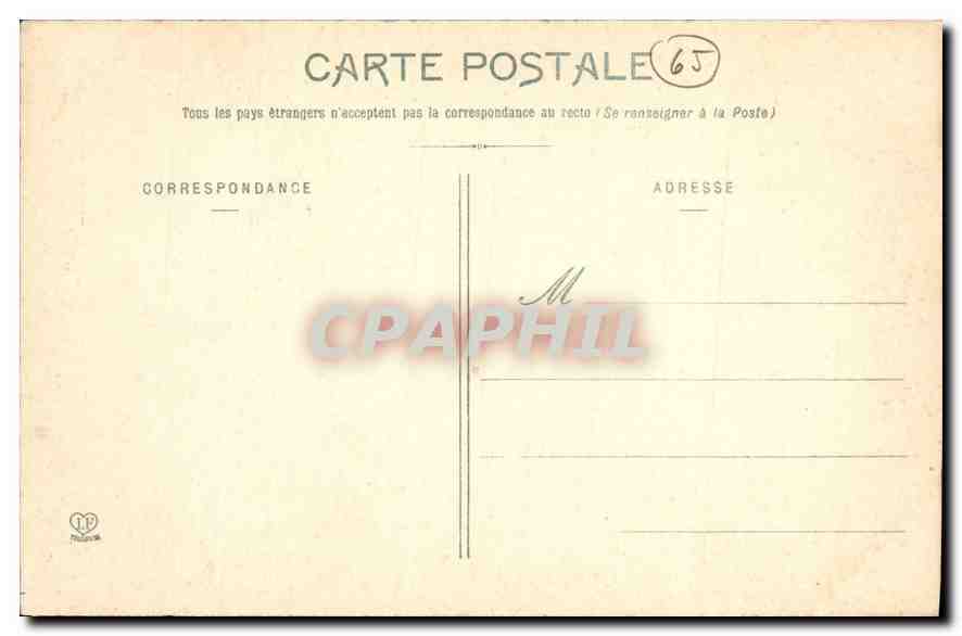 CPA Les Hautes Pyrenees Lourdes Maison paterrelle de Bernadette  — Verso