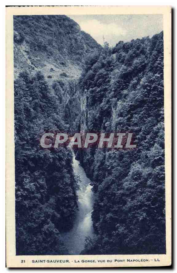 Saint-Sauveur - La Gorge, vue du Pont Napoléon — LL, n°21