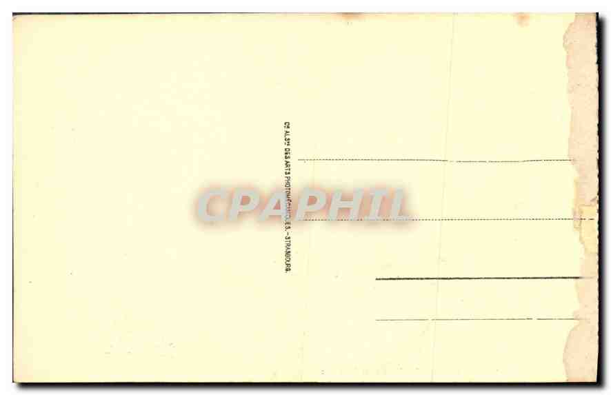 CPA Lourdes la Vallee et le Gave  — Verso