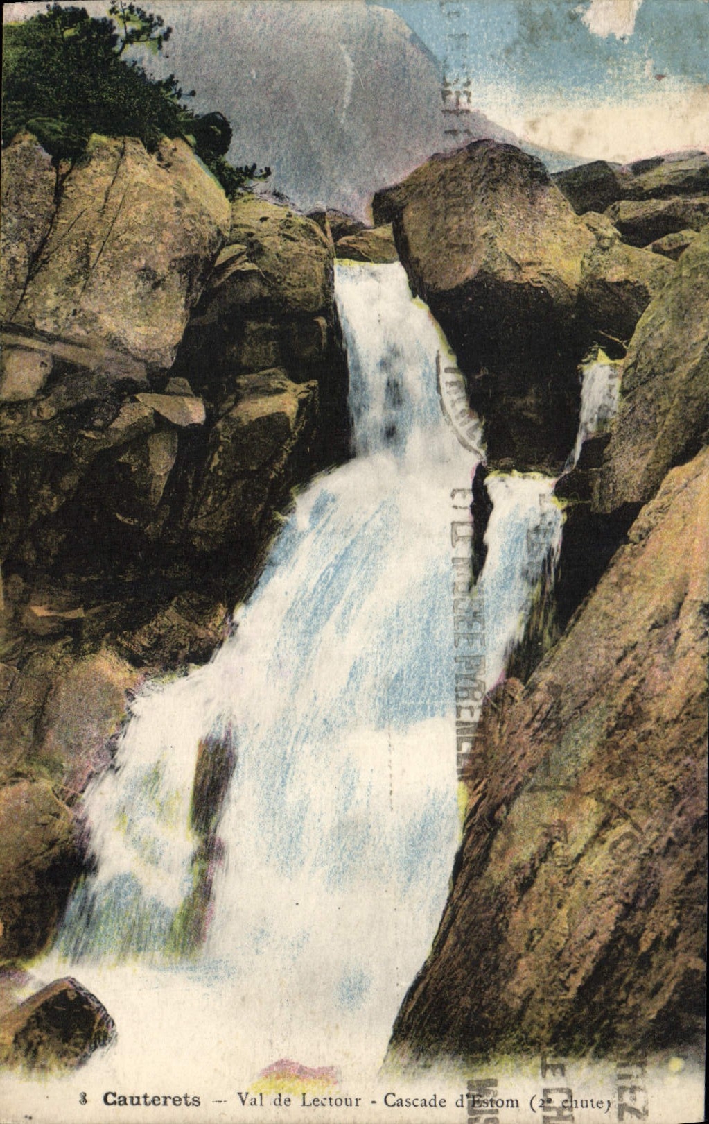 Cauterets — Val de Lectour — Cascade d'Estom (2e chute)